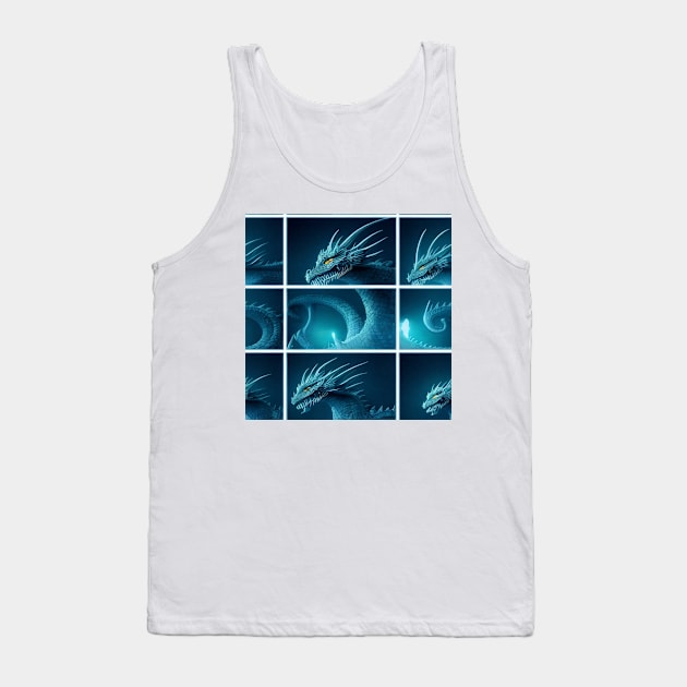 Dragon Scales, Sixty-Nine: Tank Top by EverythingSings.Art